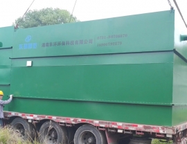 常德市子良茶园水厂一体化净水设备